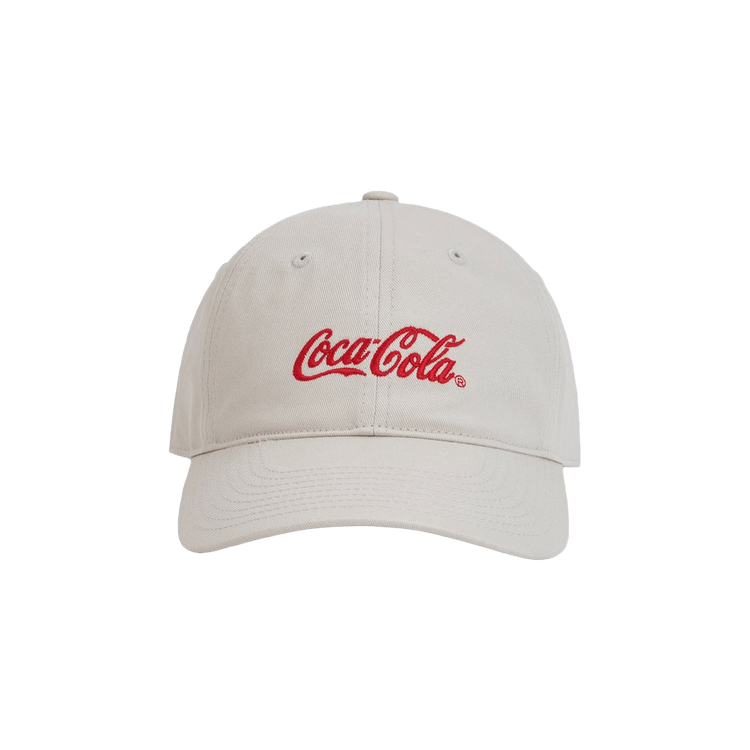 Kith x Coca-Cola Logo Cap 'Sand'