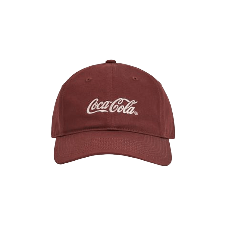 Kith x Coca-Cola Logo Cap 'Burgundy'