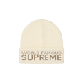 Supreme World Famous Beanie 'Natural'