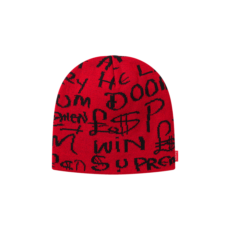 Supreme Black Ark Beanie 'Red'