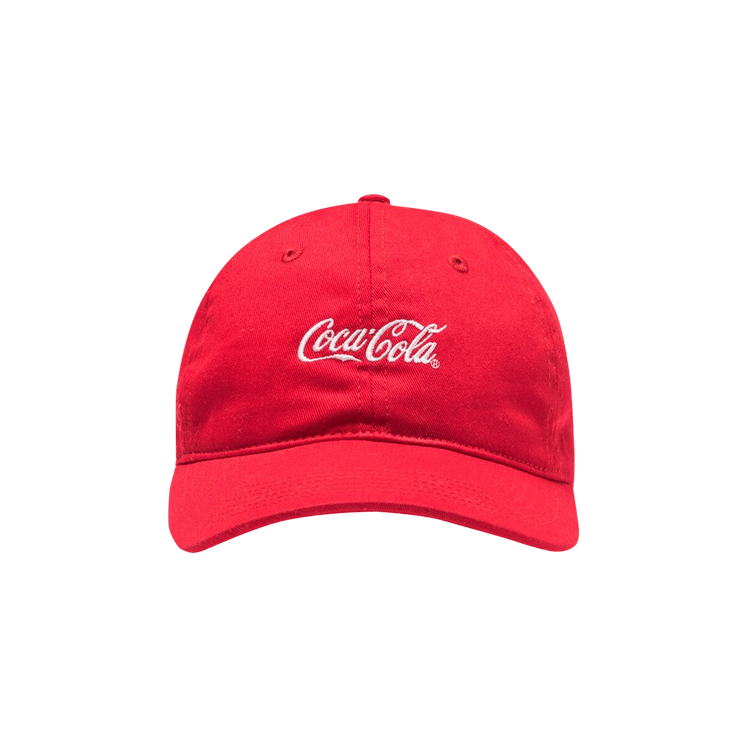 Kith x Coca-Cola Script Cap 'Red'