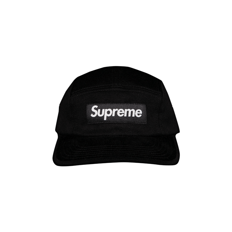 Supreme Wool Camp Cap 'Black'