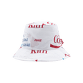 Kith x Coca-Cola Hawaii Bucket Hat 'White'