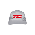 Supreme Inset Logo Camp Cap 'Grey'