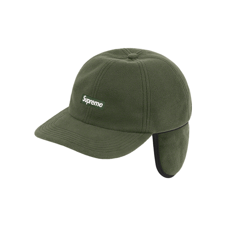 Supreme x WINDSTOPPER Small Box Earflap 6-Panel 'Olive'
