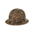 Supreme Snakeskin Corduroy Bell Hat 'Tan'