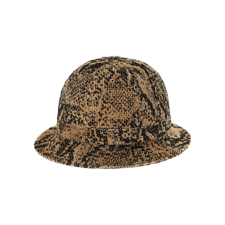 Supreme Snakeskin Corduroy Bell Hat 'Tan'