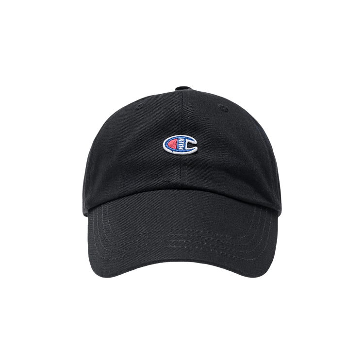 Kith x Champion C Patch Hat 'Black'