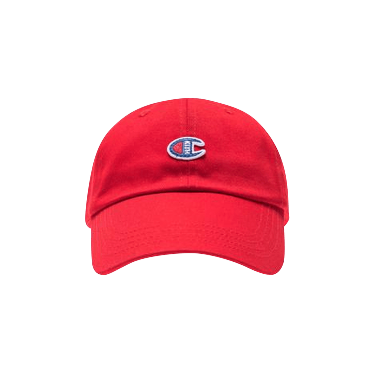Kith x Champion C Patch Hat 'Red'