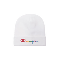 Kith x Champion Multicolor Logo Beanie 'White'