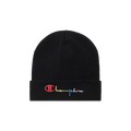 Kith x Champion Multicolor Logo Beanie 'Black'