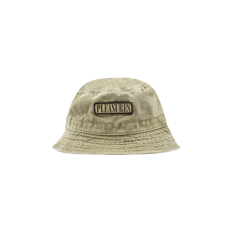 Pleasures Spank Bucket Hat 'Washed Khaki'