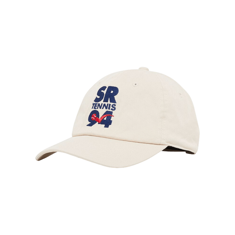 Sporty & Rich SR Tennis 94 Hat 'Off White/Navy'