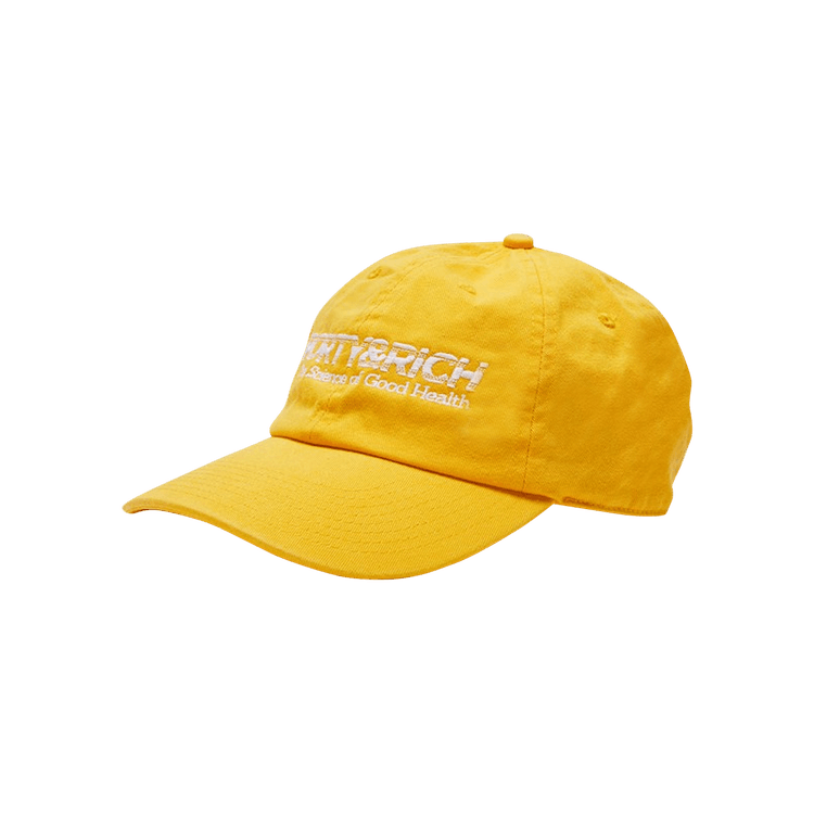 Sporty & Rich Science Of Good Health Hat 'Dandelion/White'