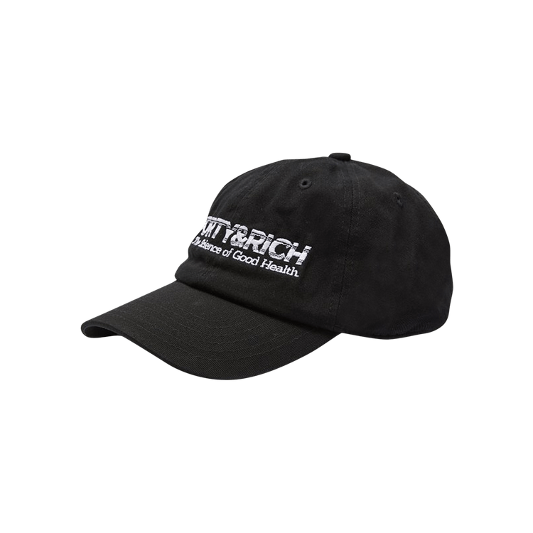 Sporty & Rich Science Of Good Health Hat 'Black/White'