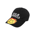 Palm Angels Embroidered Burning Head Logo Cap 'Black/Yellow'