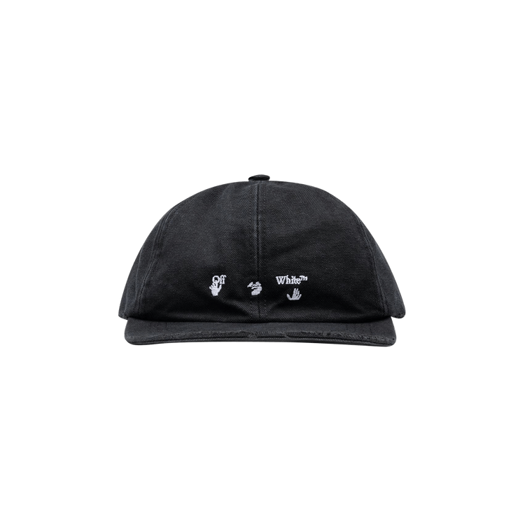 Off-White Logo Baseball Cap 'Black/White'