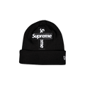 Supreme x New Era Cross Box Logo Beanie 'Black'