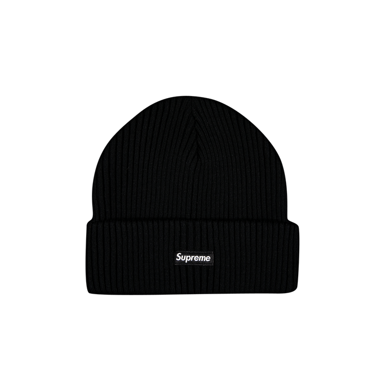 Supreme Wide Rib Beanie 'Black'