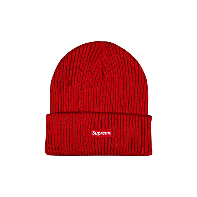 Supreme Wide Rib Beanie 'Red'