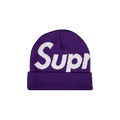 Supreme Big Logo Beanie 'Purple'