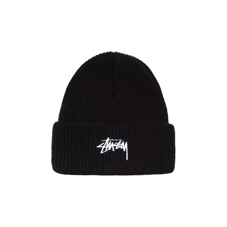 Stussy Stock Cuff Beanie 'Black'