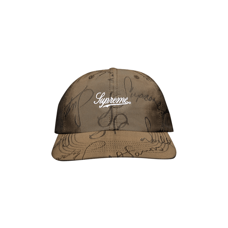 Supreme Script Logos 6-Panel 'Olive'