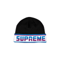 Supreme Double Logo Facemask Beanie 'Black'