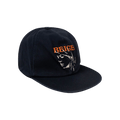 Off-White Embroidered Portrait Cap 'Dark Blue'