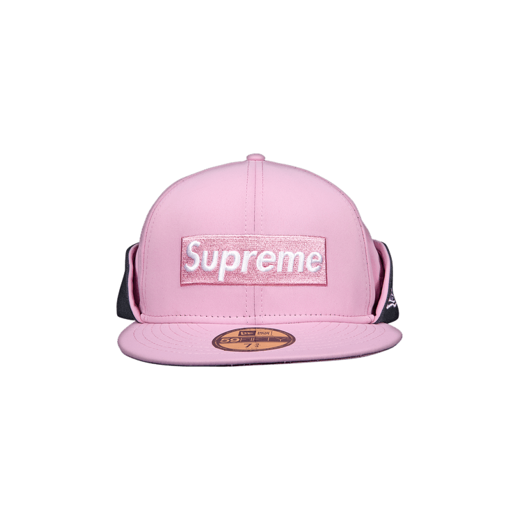 Supreme x WINDSTOPPER Earflap Box Logo New Era 'Pink'