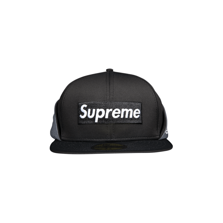 Supreme x WINDSTOPPER Earflap Box Logo New Era 'Black'