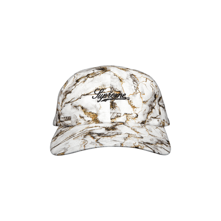 Supreme Marble 6-Panel 'White'