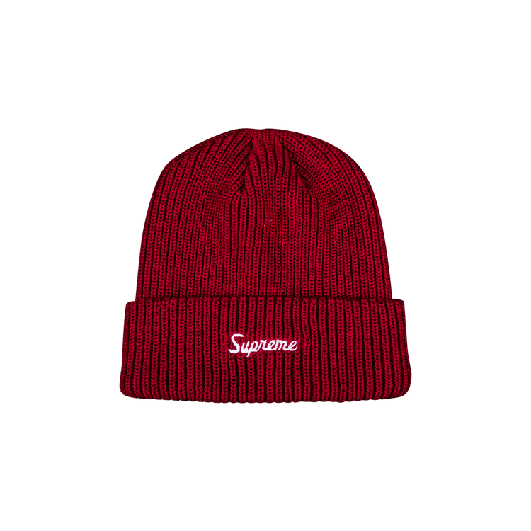 Supreme Loose Gauge Beanie 'Dark Magenta'