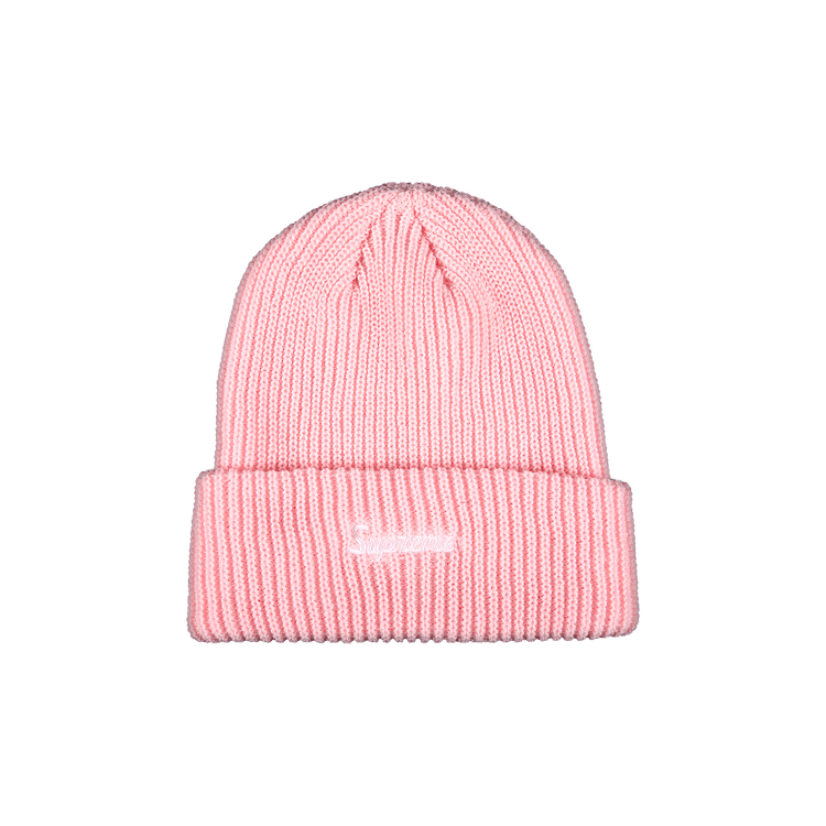 Supreme Loose Gauge Beanie 'Pink'