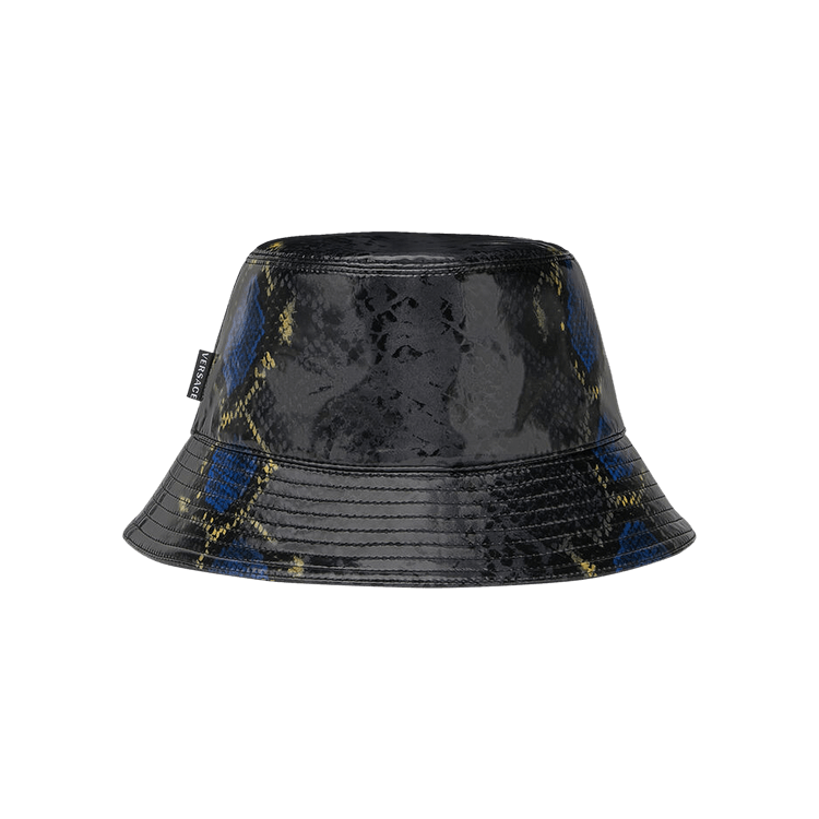 Versace Python Print Bucket Hat 'Black'