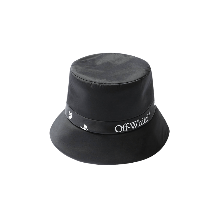 Off-White Logo Rain Cap 'Black'
