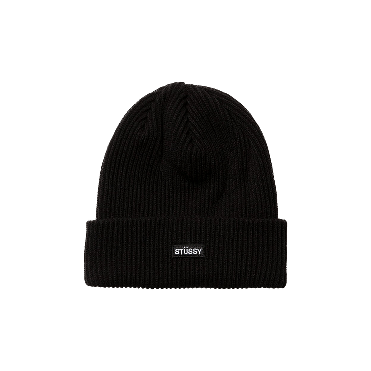 Stussy Small Patch Beanie 'Black'