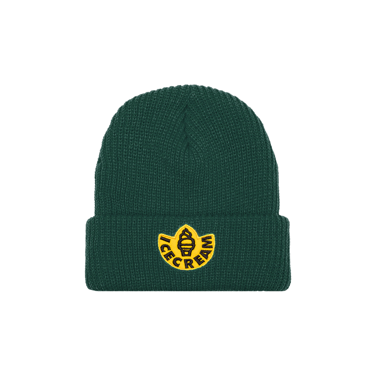 Icecream Rubber Knit Hat 'Jungle Green'