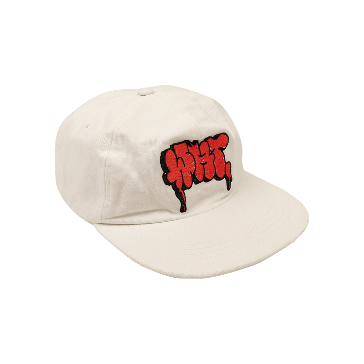 Off-White Graffiti Baseball Cap 'White/Red'