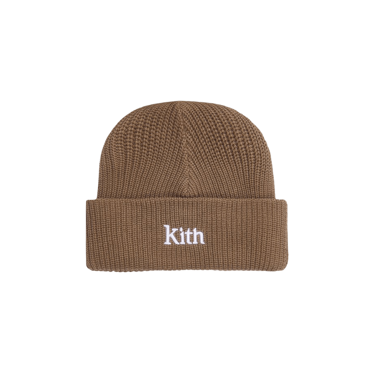 Kith Women Ribbed Mia Beanie 'Chai'