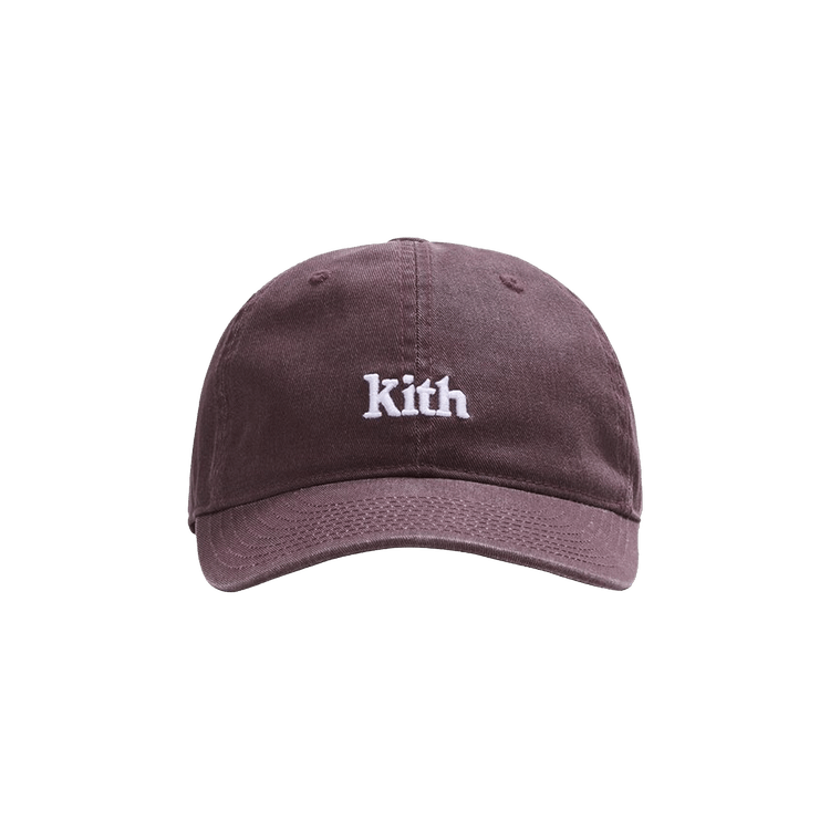 Kith Women Washed Twill Cap 'Wine'