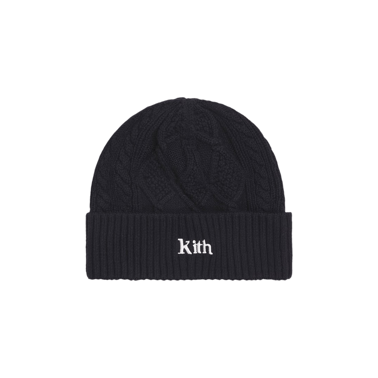 Kith Slyvan Cable Beanie 'Black'