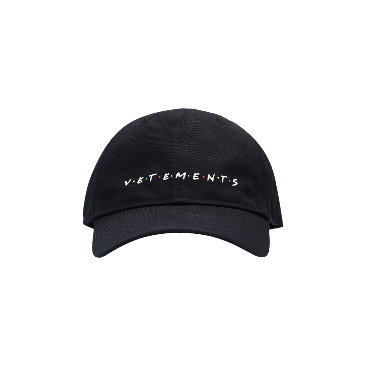 Vetements Friendly Logo Cap 'Black'
