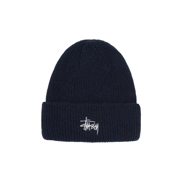 Stussy Basic Cuff Beanie 'Navy'