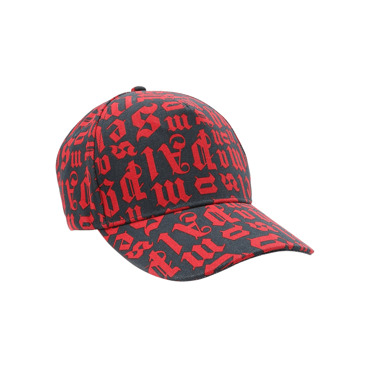 Palm Angels Broken Monogram Logo Cap 'Navy'