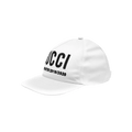 Gucci Embroidered Logo Baseball Cap 'White'