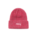 Stussy 2 Tone Knit Short Beanie 'Red'