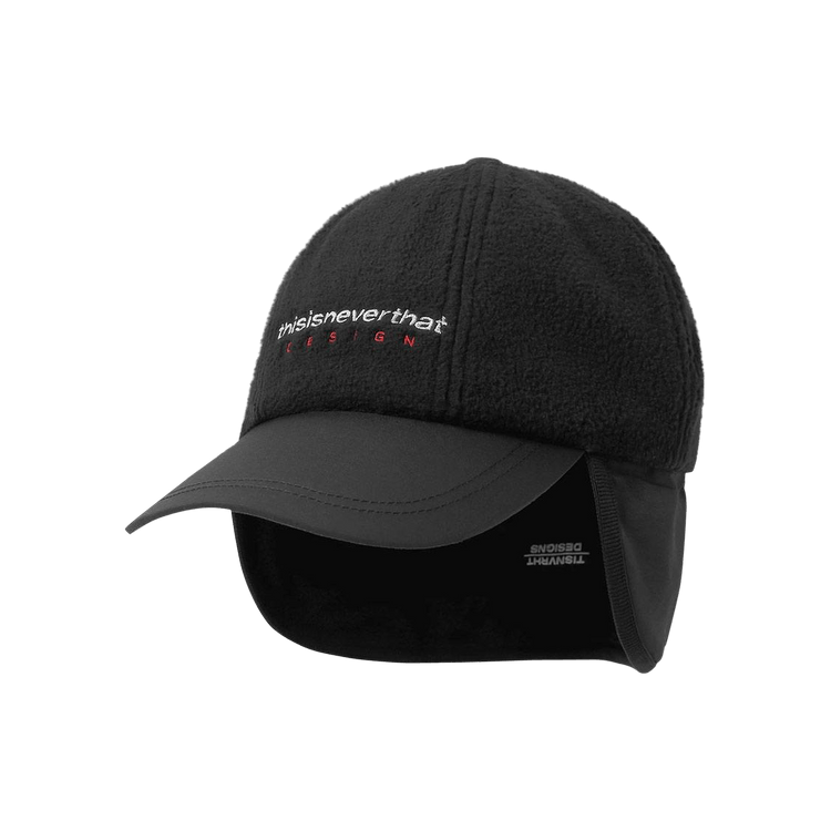 thisisneverthat DSN-Logo Fleece Earflap Cap 'Black'