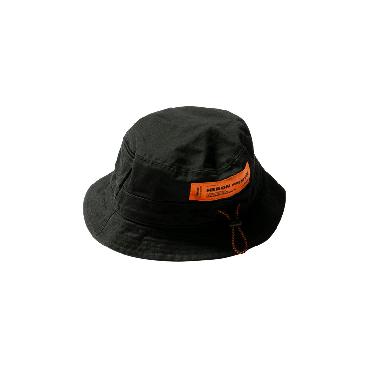 Heron Preston Twill Bucket Hat 'Black'