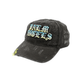 Palm Angels Hue Gothic Logo Cap 'Black/Multicolor'